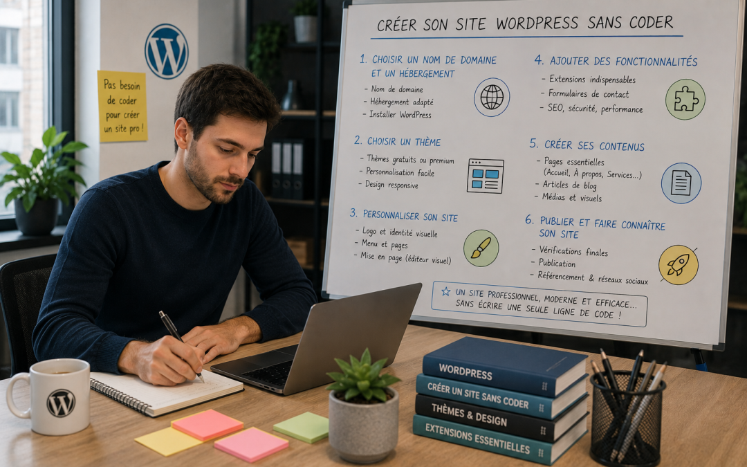 Créer son site WordPress sans coder