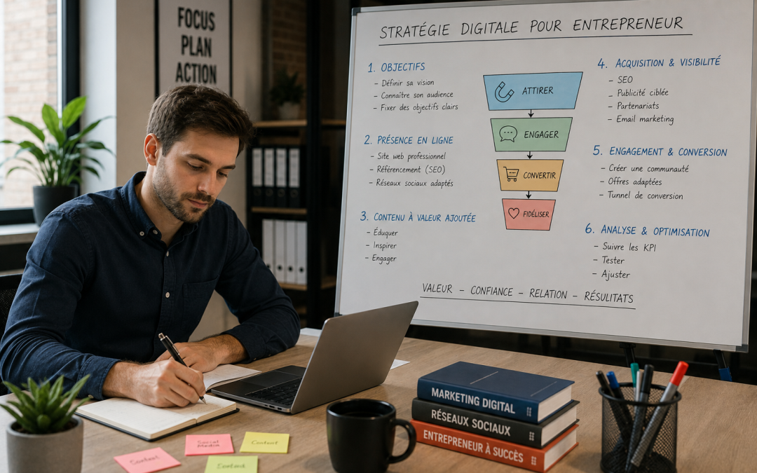 Stratégie digitale pour entrepreneur