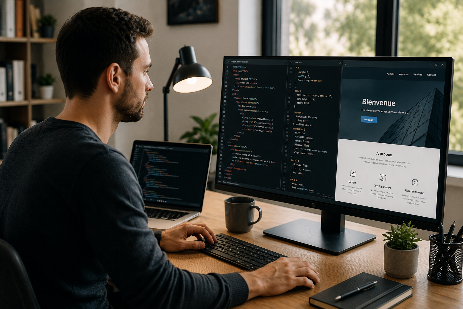 HTML CSS — Créer son site web de A à Z (pour débutant)